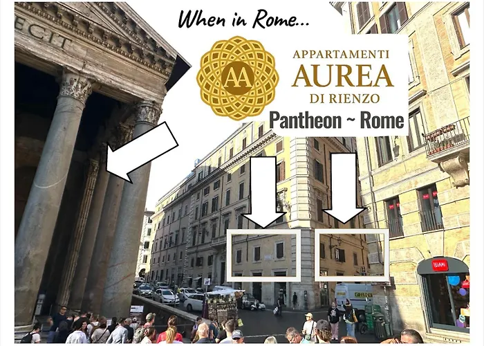 Aurea Luxury Pantheon View 아파트 로마