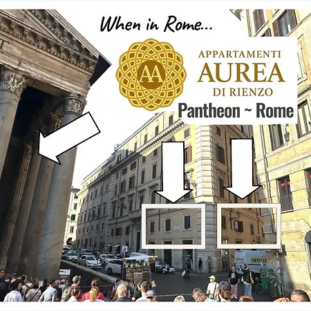 Aurea Luxury Pantheon View Lägenhet Rom